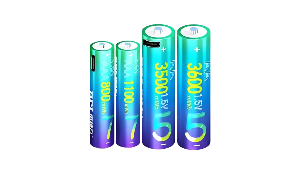 Zorlu uygulamalar için 1.5V lityum piller