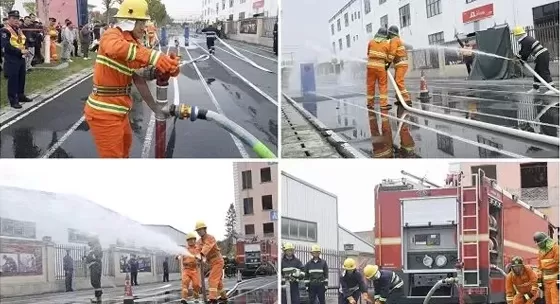 İyi haber | Firmamız ekonomik kalkınma bölgesinde kurumsal mikro yangın istasyonları için yangın söndürme becerileri yarışmasında birden fazla ödül kazandı